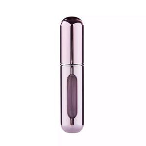 Set of Two Fragrance Atomizers in Chrome Pink